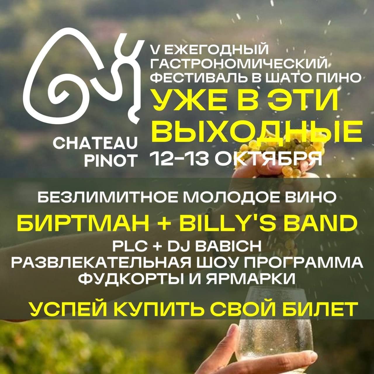 Эногастрономический фестиваль в шато пино 2024 в эти выходные🍇🥂🧀